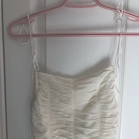 Drawstring Mini Dress - Picture 2 of 6